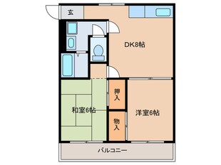 エストレーネの物件間取画像